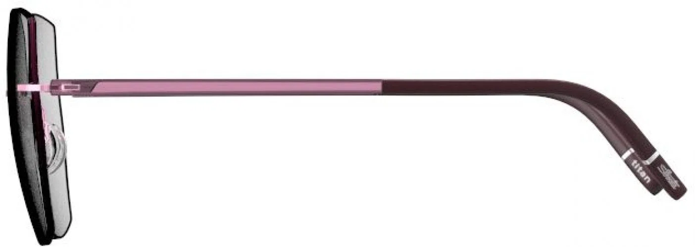 Silhouette The Wave Color Groove Demo Rimless 5567 Eyeglasses - view 55
